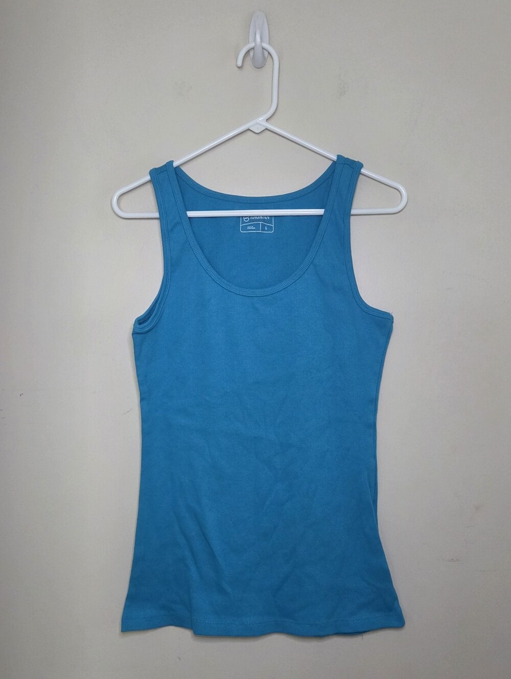 Women's Magellan Outdoors Blue Ribbed Tank Top Sz Large